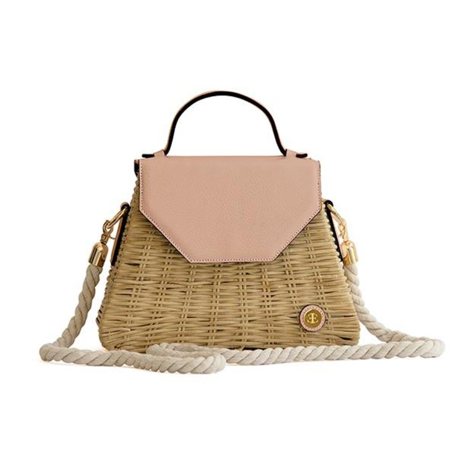 Basket Bags Eva Innocenti | Emma Basket-Rose Top Handle Bag