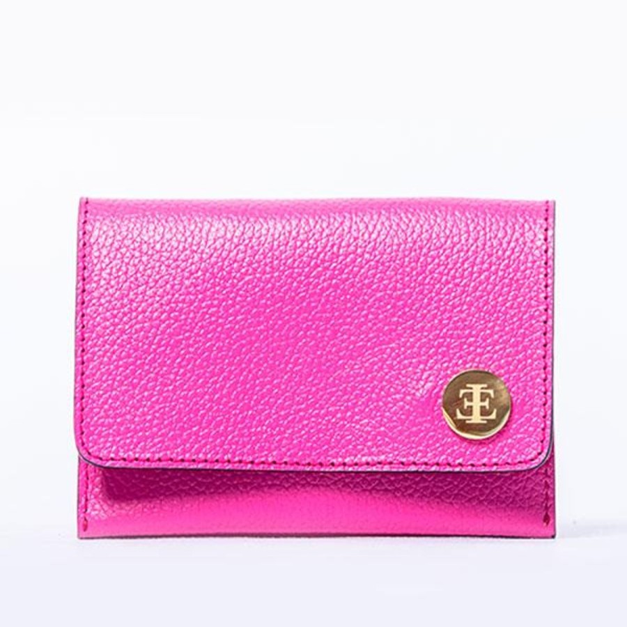 Small Leather Goods Eva Innocenti | Card Holders-Fuscia Small Leather Goods