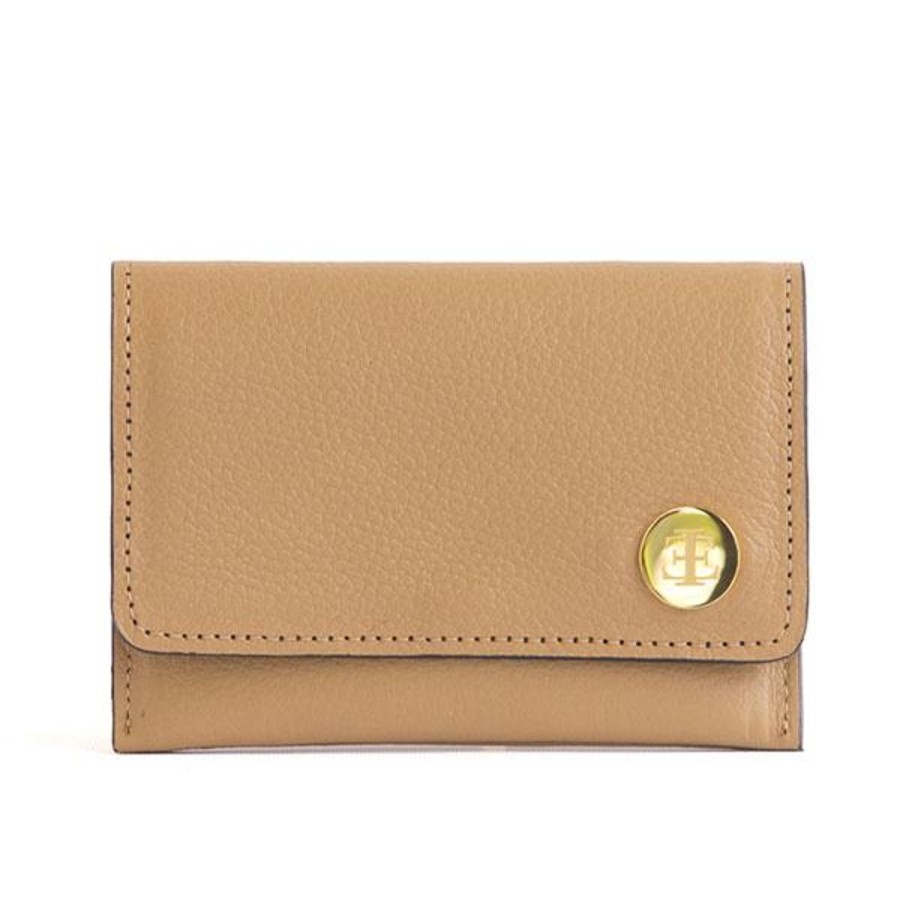 Small Leather Goods Eva Innocenti | Card Holders-Yellow Gold Small Leather Goods