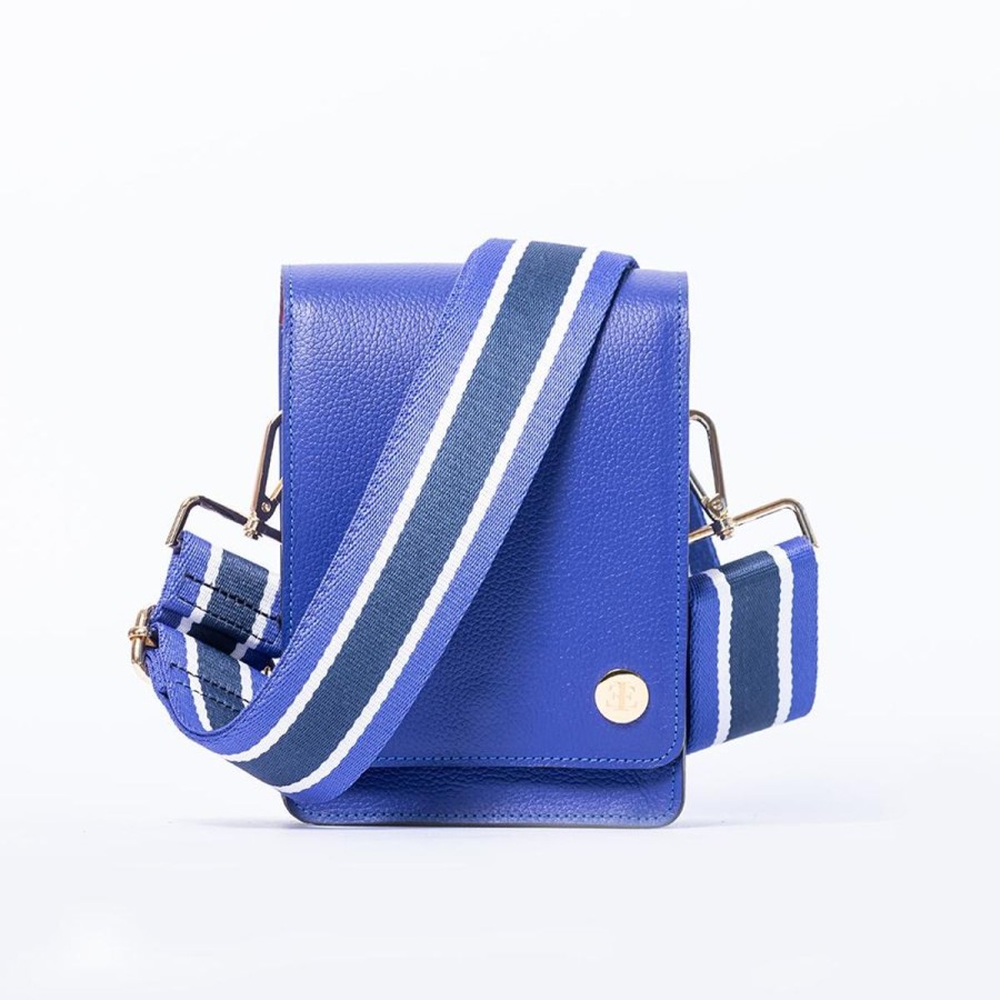 Crossbody Bags Eva Innocenti | Cami 2.0-Electric Blue Crossbody Bag