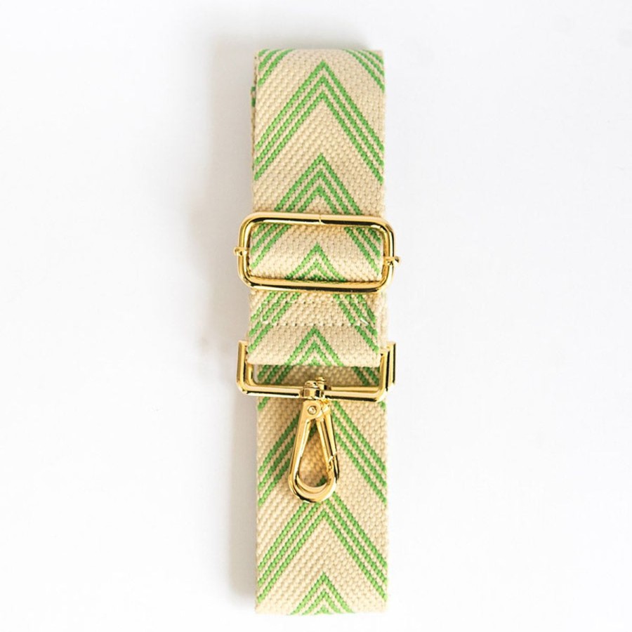 Straps Eva Innocenti | Green Chevron-Strap