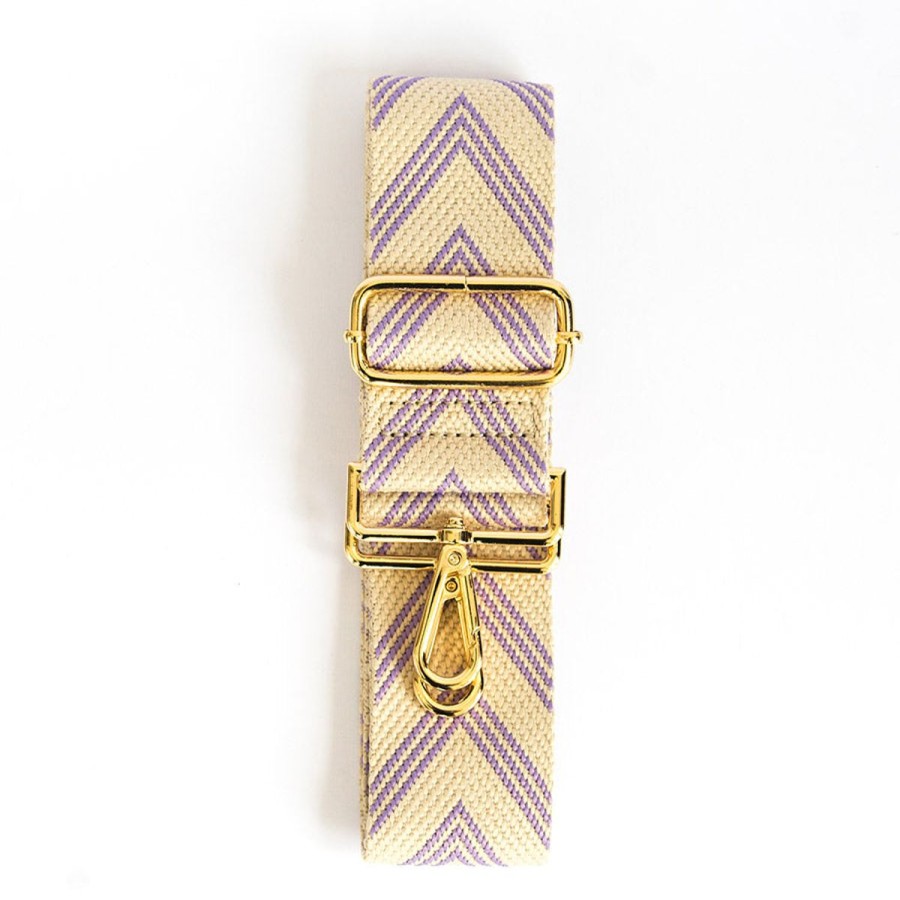 Straps Eva Innocenti | Purple Chevron-Strap