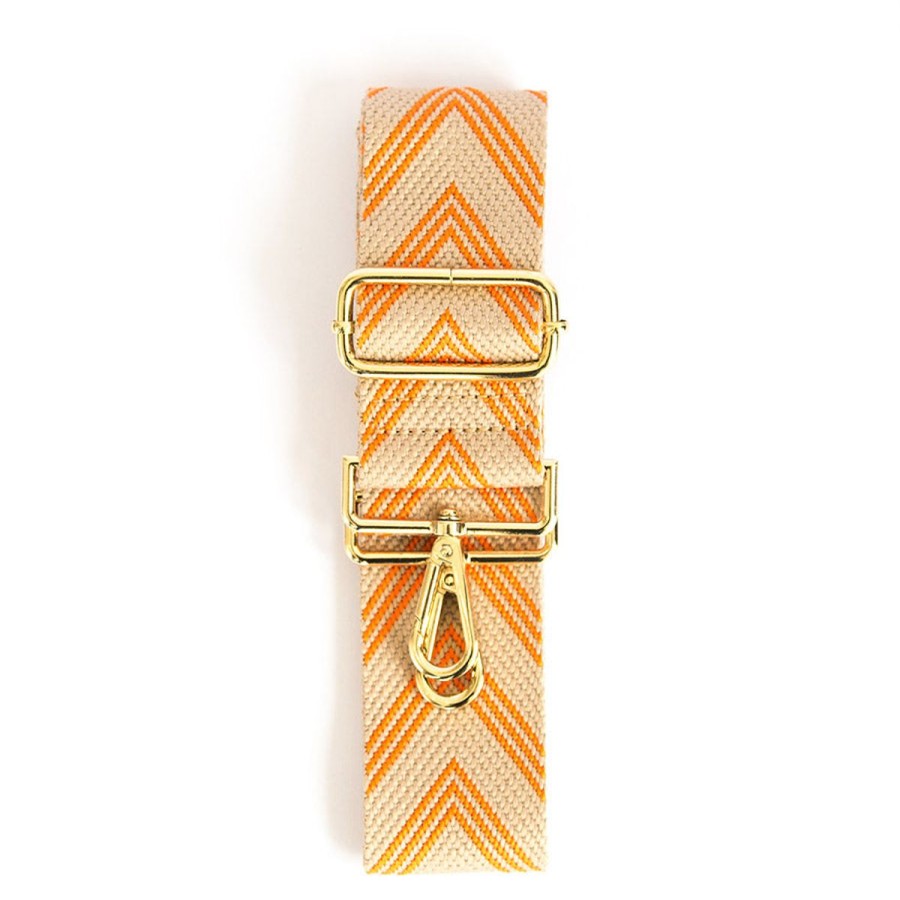 Straps Eva Innocenti | Orange Chevron-Strap