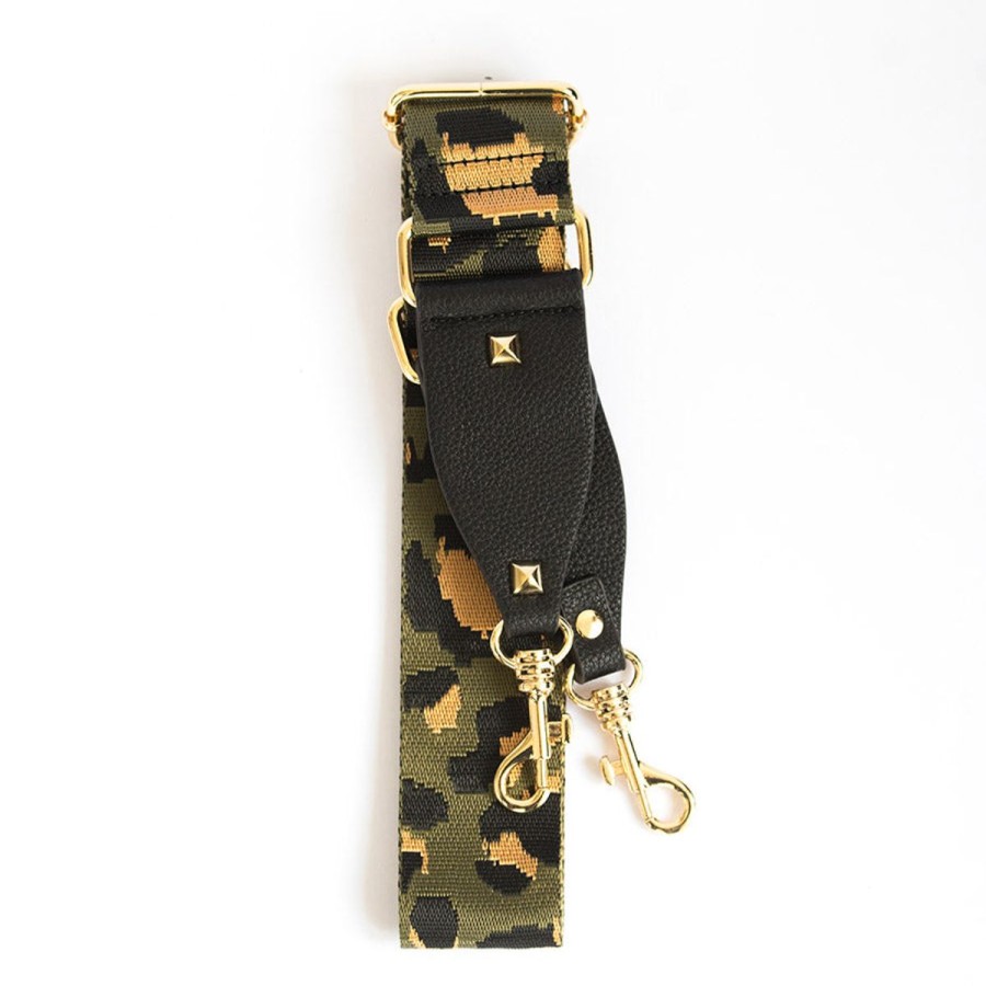 Straps Eva Innocenti | Olive Green Leopard-Strap