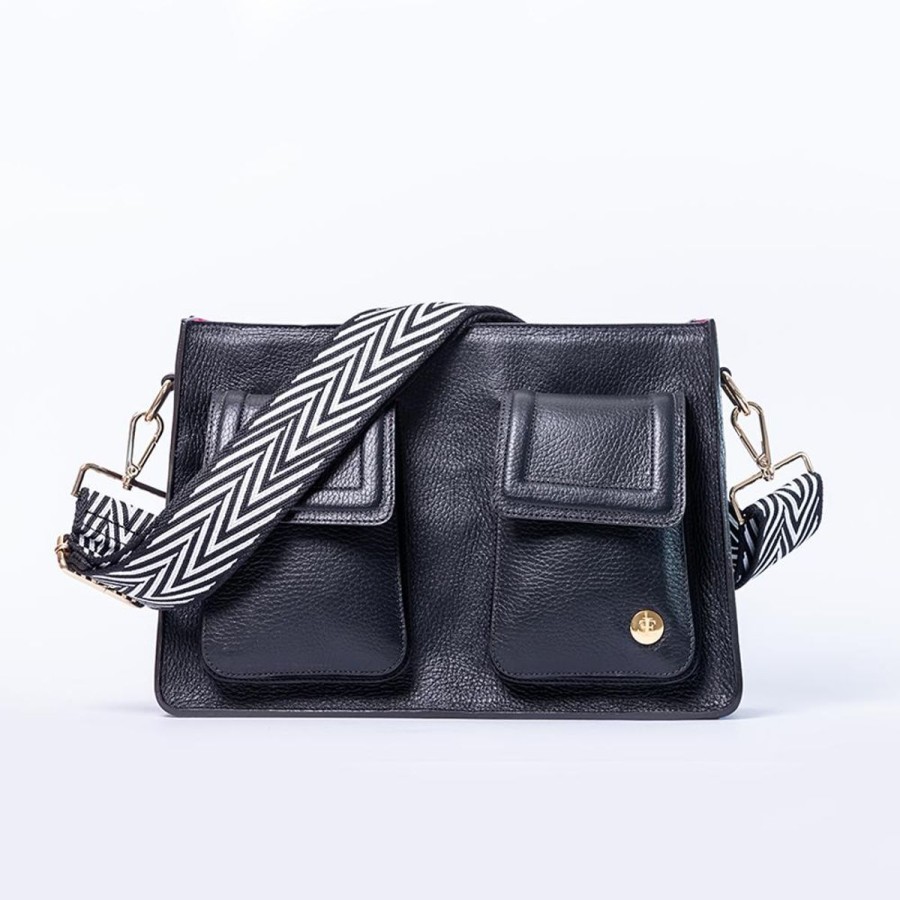 Crossbody Bags Eva Innocenti | Mini Keley Bag-Black Crossbody Bag