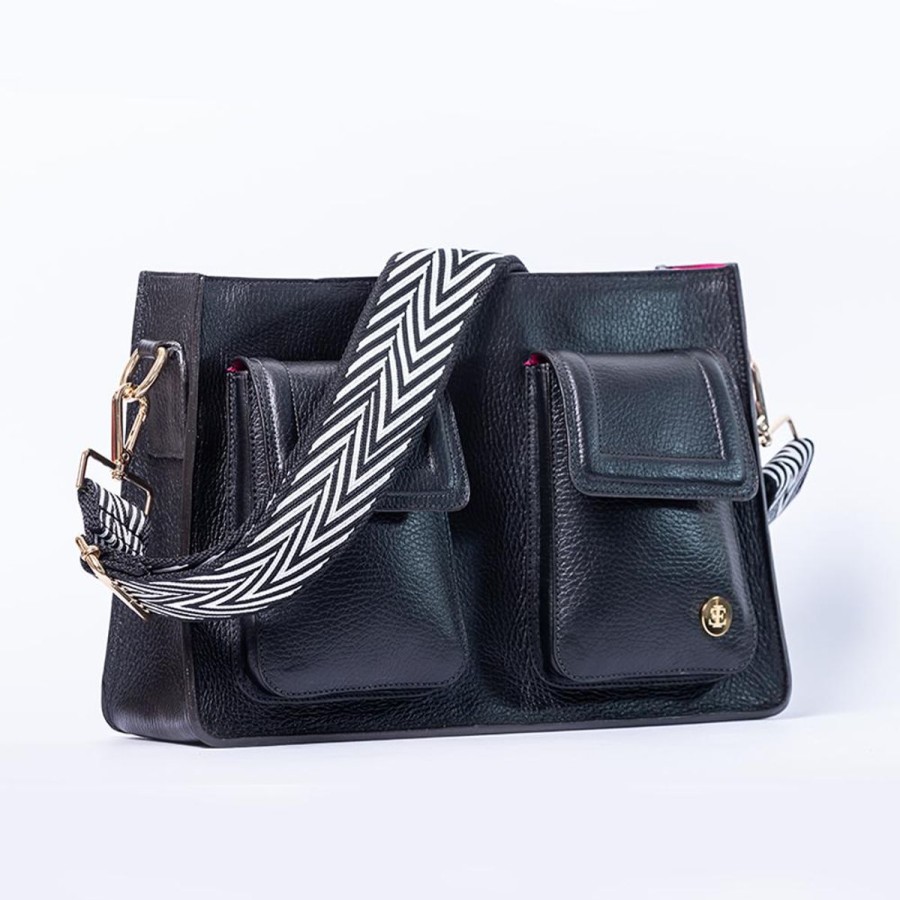 Crossbody Bags Eva Innocenti | Mini Keley Bag-Black Crossbody Bag