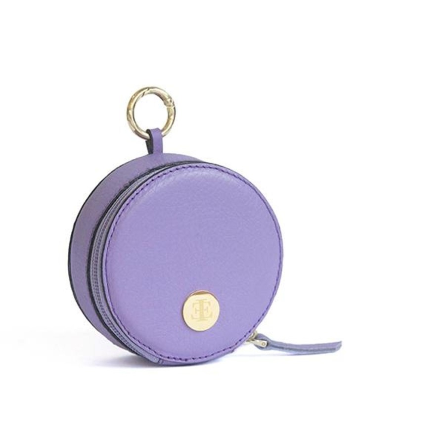 Small Leather Goods Eva Innocenti | Bag Charm-Lavander Small Leather Goods