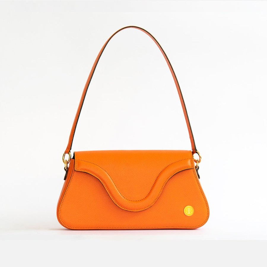 Shoulder Bags Eva Innocenti | Amelia-Orange Shoulder Bag