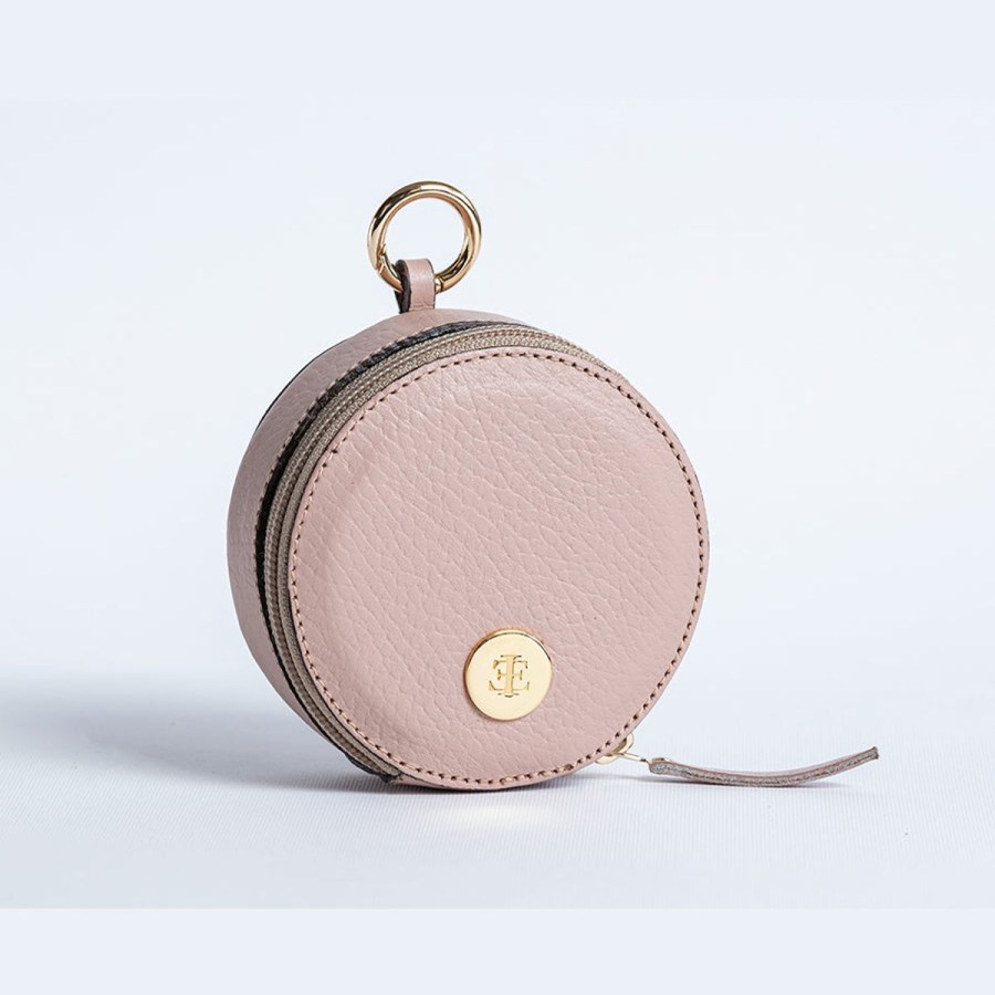 Small Leather Goods Eva Innocenti | Bag Charm-Rose Small Leather Goods