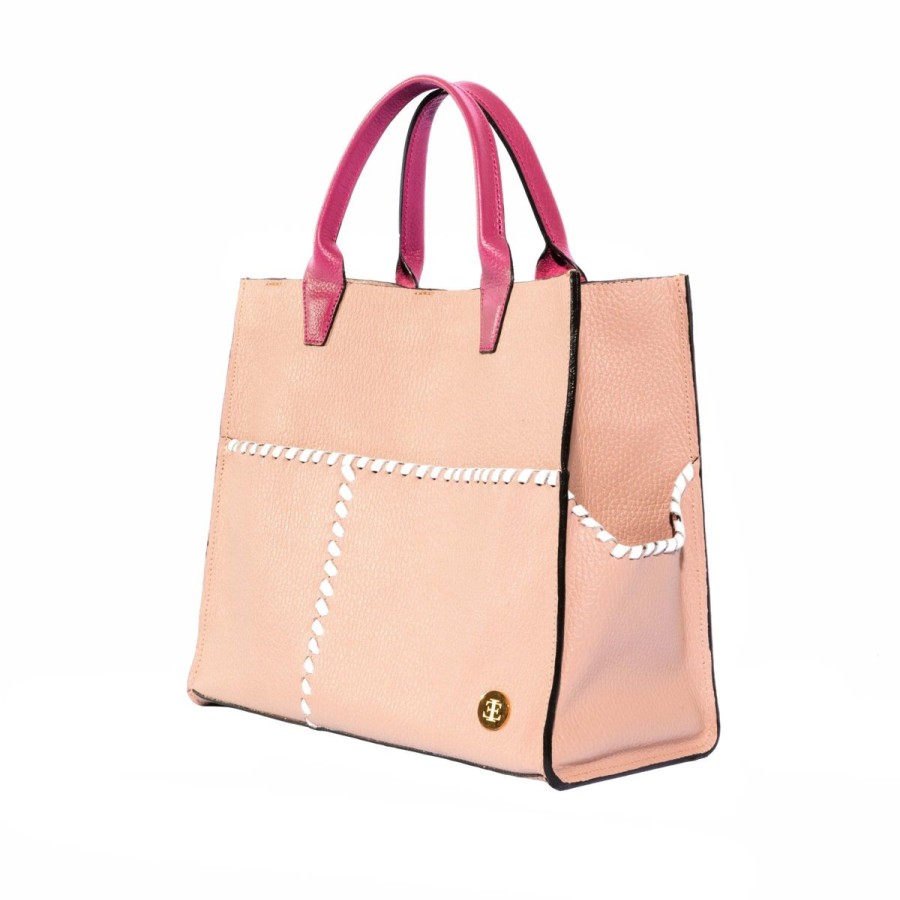 Totes Eva Innocenti | Sienna Mini-Rose Handle Tote