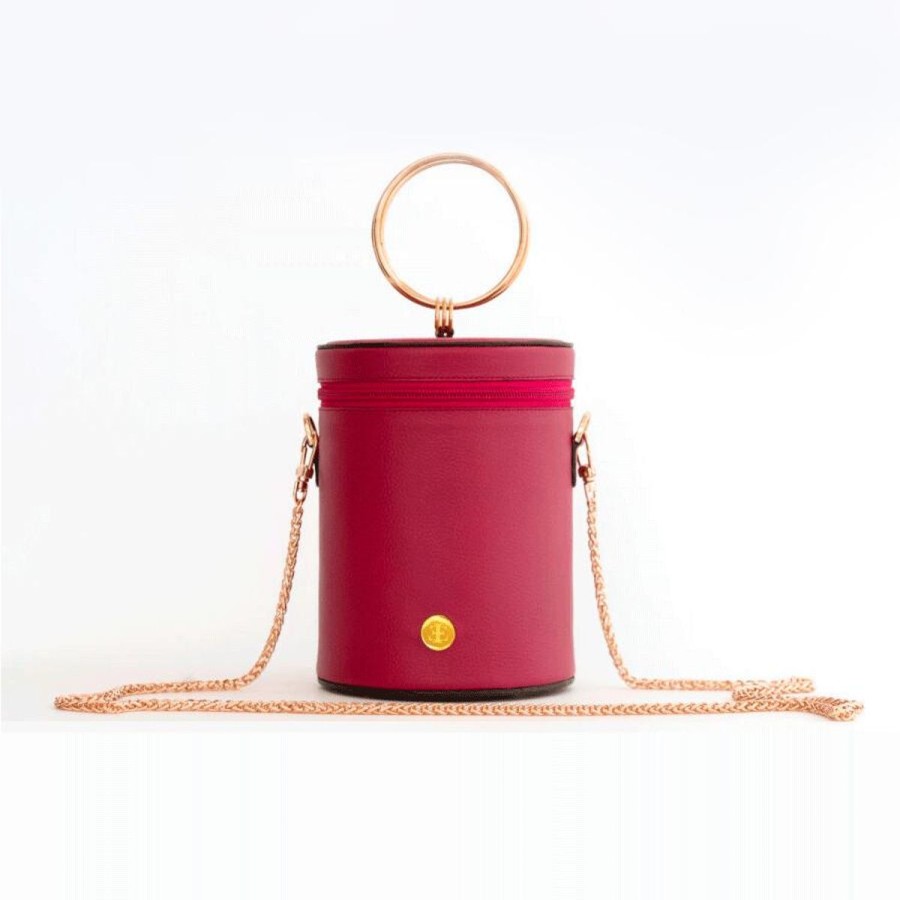 Top Handle Bags Eva Innocenti | Isabella-Fucsia Top Handle Bag