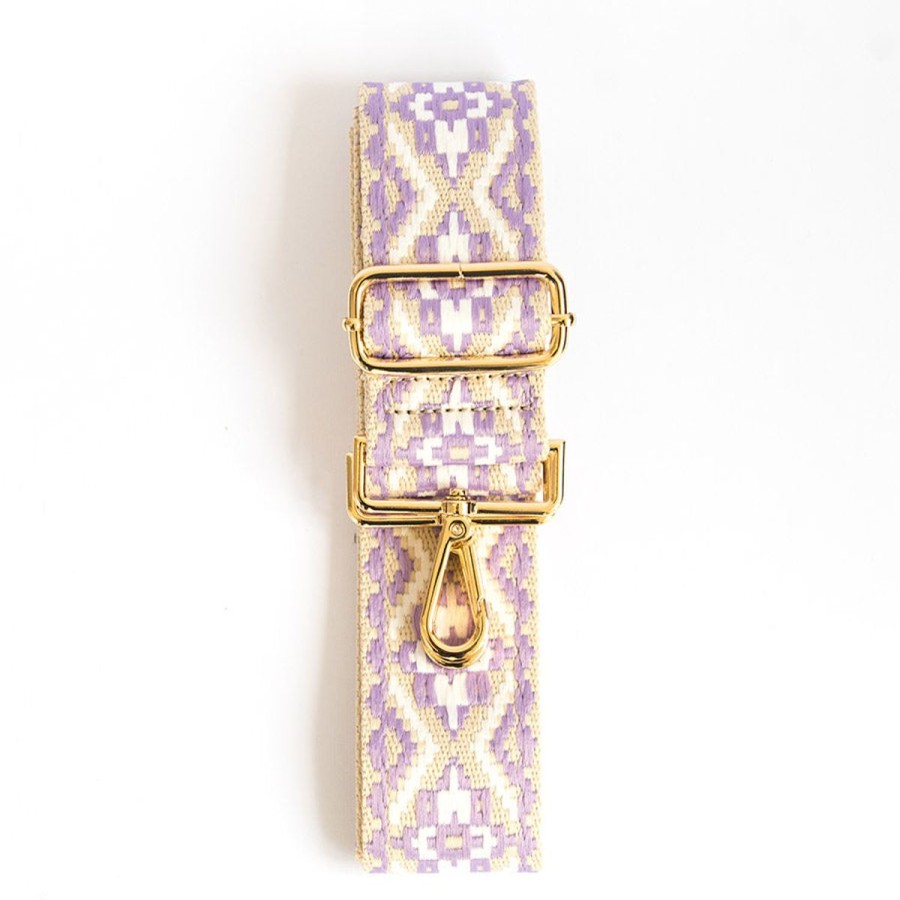 Straps Eva Innocenti | Purple Flowers-Strap