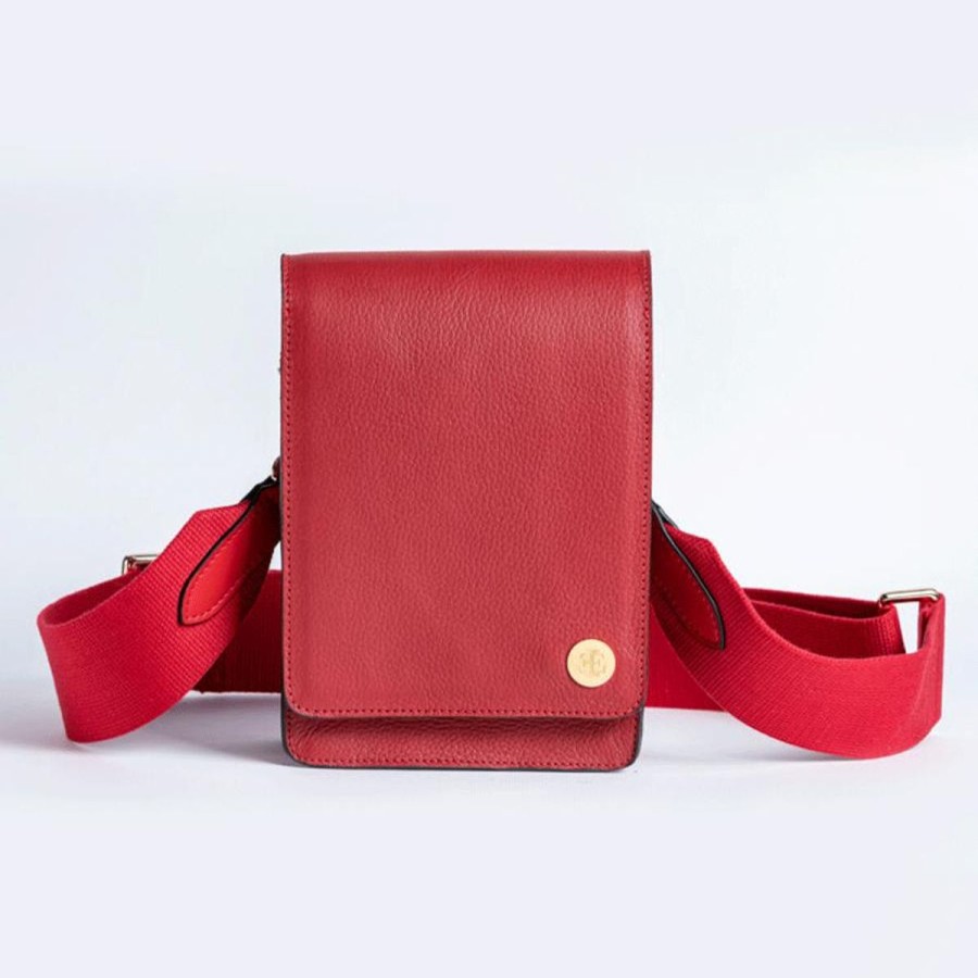 Crossbody Bags Eva Innocenti | Cami 2.0-Red Crossbody Bag