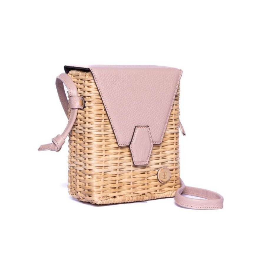 Basket Bags Eva Innocenti | Pau Rose Basket Bag