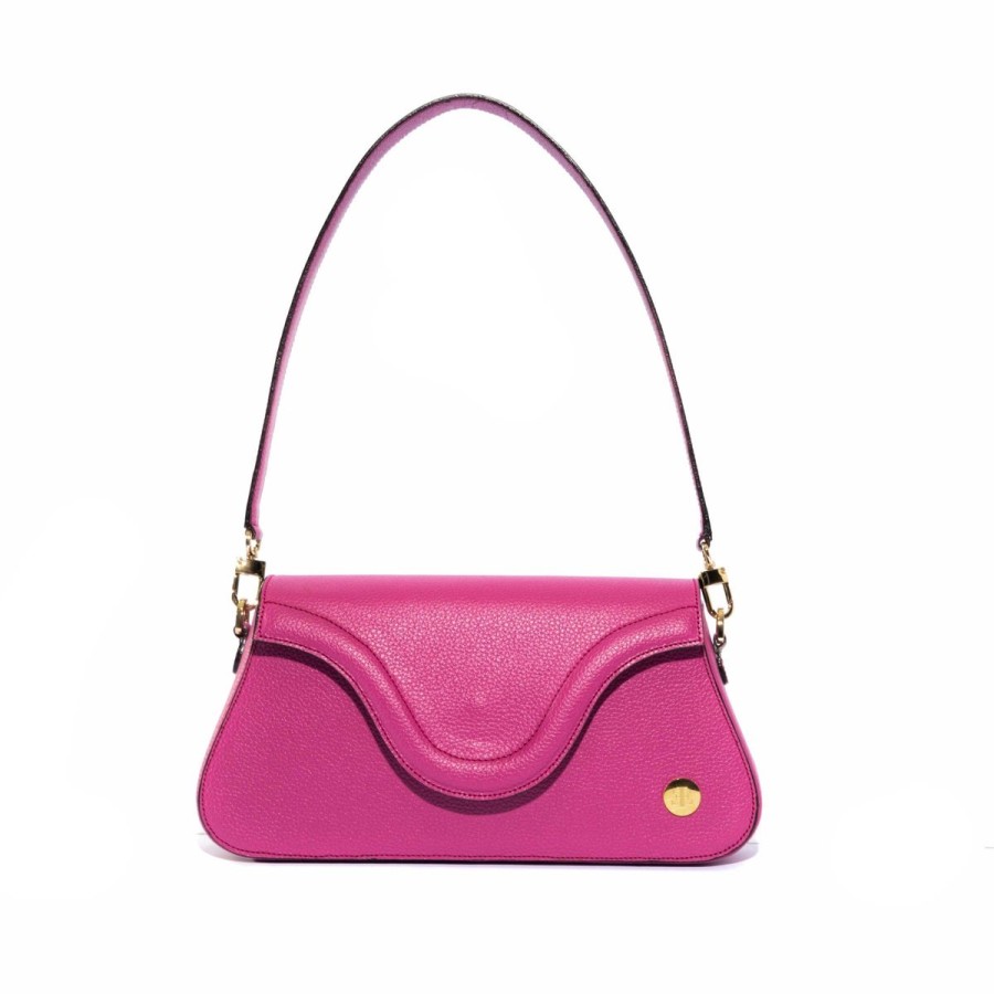 Shoulder Bags Eva Innocenti | Amelia-Hot Pink Shoulder Bag