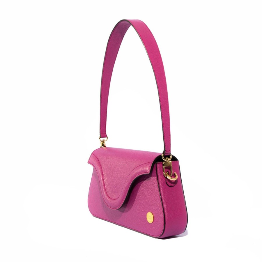 Shoulder Bags Eva Innocenti | Amelia-Hot Pink Shoulder Bag