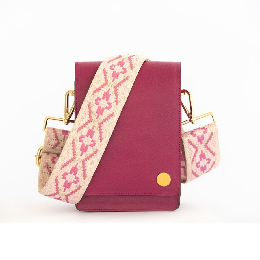 Crossbody Bags Eva Innocenti | Cami 2.0-Fucsia Crossbody Bag