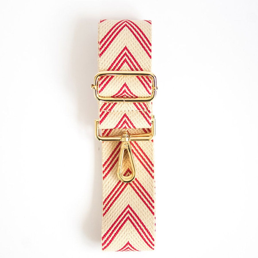 Straps Eva Innocenti | Red Chevron-Strap