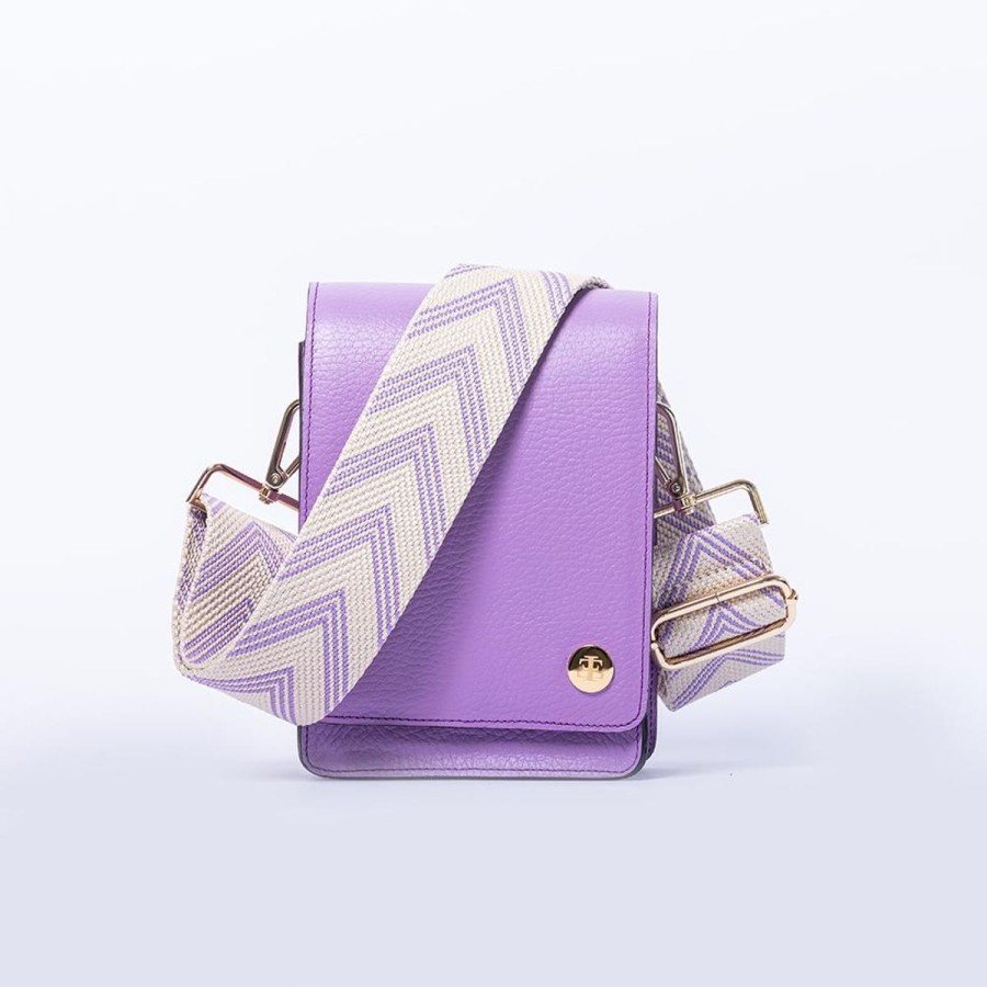 Crossbody Bags Eva Innocenti | Cami 2.0-Lavender Crossbody Bag