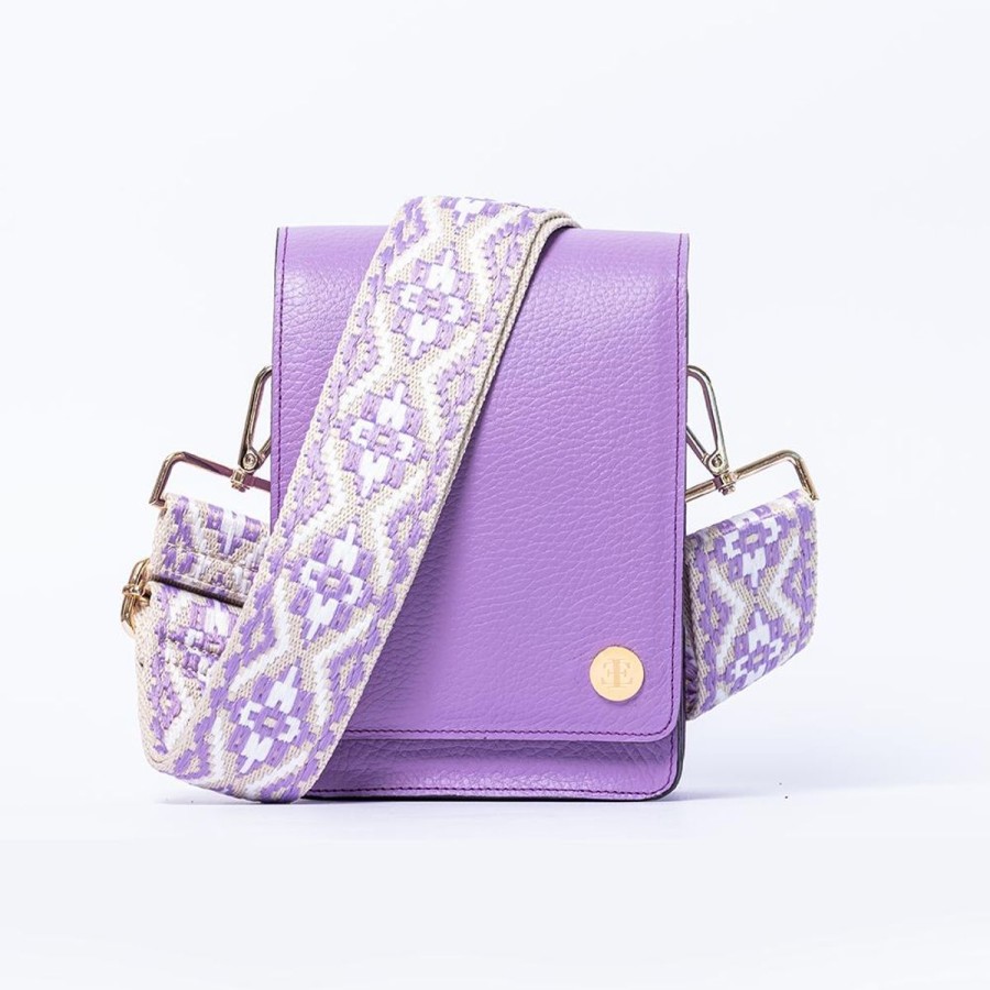 Crossbody Bags Eva Innocenti | Cami 2.0-Lavender Crossbody Bag