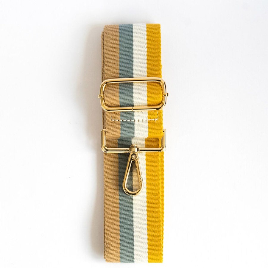 Straps Eva Innocenti | Four Stripe Yellow-Strap