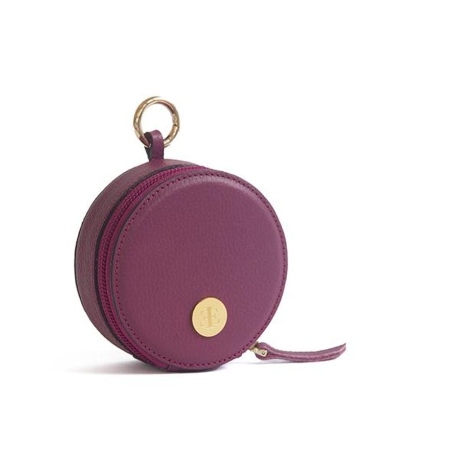 Small Leather Goods Eva Innocenti | Bag Charm-Fucsia Small Leather Goods