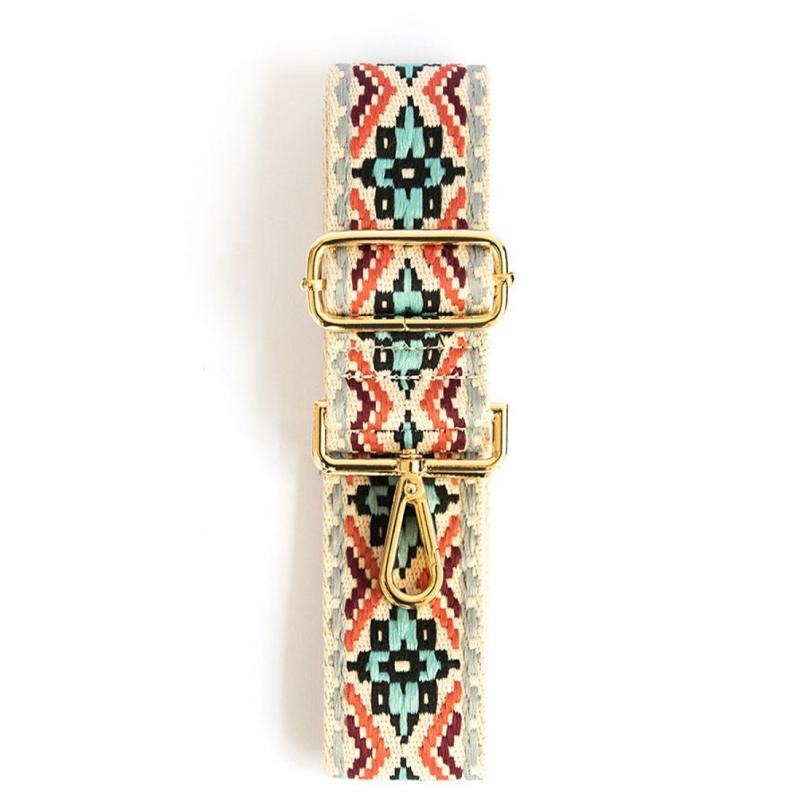 Straps Eva Innocenti | Turquoise Flowers-Strap