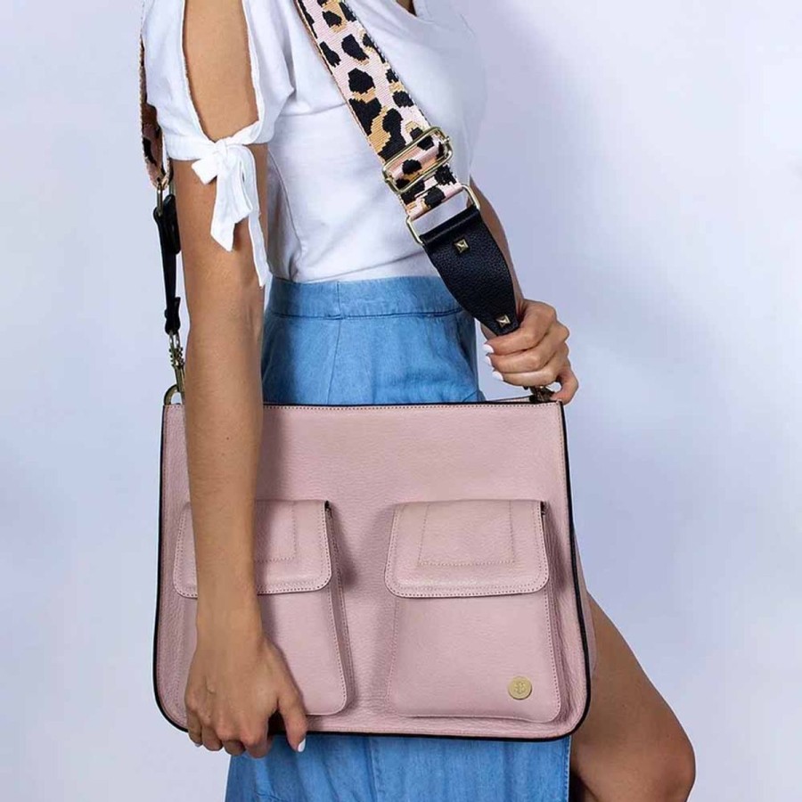 Crossbody Bags Eva Innocenti | Keley Crossbody Bag-Baby Pink