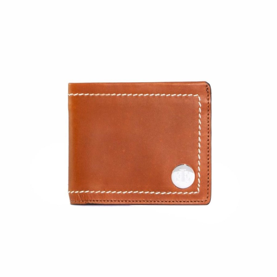 Small Leather Goods Eva Innocenti | Wallet Men-Camel Small Leather Goods