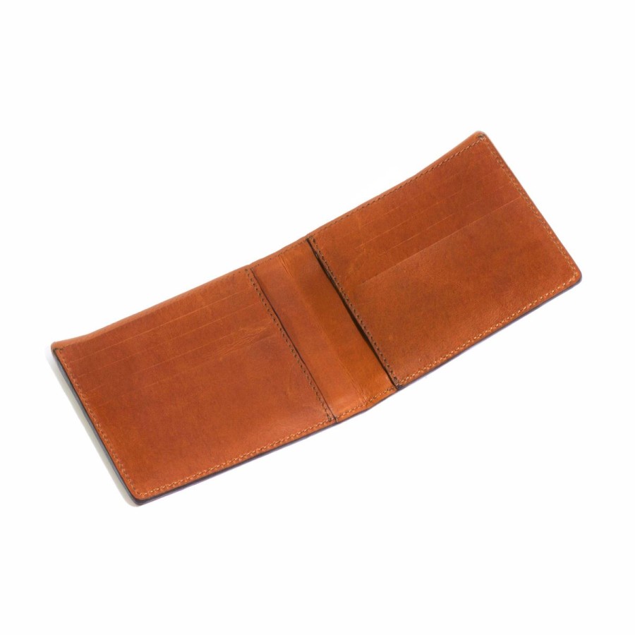 Small Leather Goods Eva Innocenti | Wallet Men-Camel Small Leather Goods